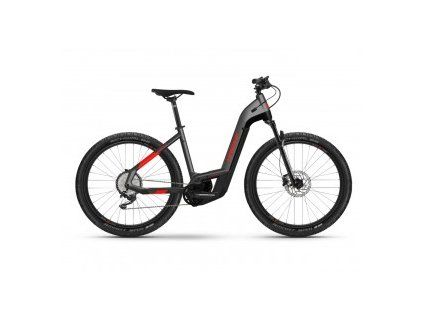 Haibike Trekking Cross 9 LowStep Antracite/Red (Velikost L)