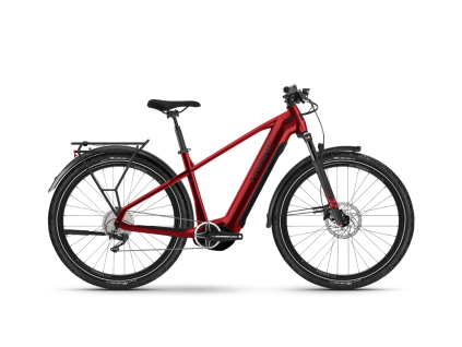 Trekingové elektrokolo Haibike Trekking 5 Dynamite Red/Black - Gloss (Velikost XXL)