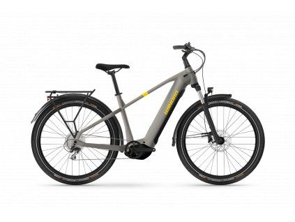 Trekingové elektrokolo Winora Yucatan X8 Quartz Matt (Velikost 60)