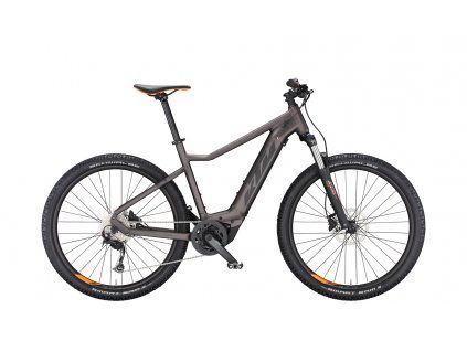 Horské elektrokolo KTM MACINA RACE 572 elderberry matt (black+orange) (Velikost 48cm/19"/L)