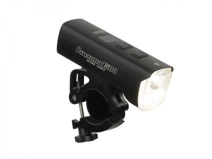 AUTHOR Světlo př. PROXIMA 1500 lm / HB 22-38 mm USB Alloy (Barva černá)