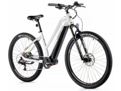 Horské elektrokolo LEADER FOX Swan 29" White Shiny