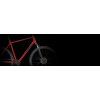BG 022203116 X LIFE CROSS H 56cm chrome red black silver 1
