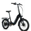 Skládací elektrokolo LEADER FOX TIFTON 20" black shiny